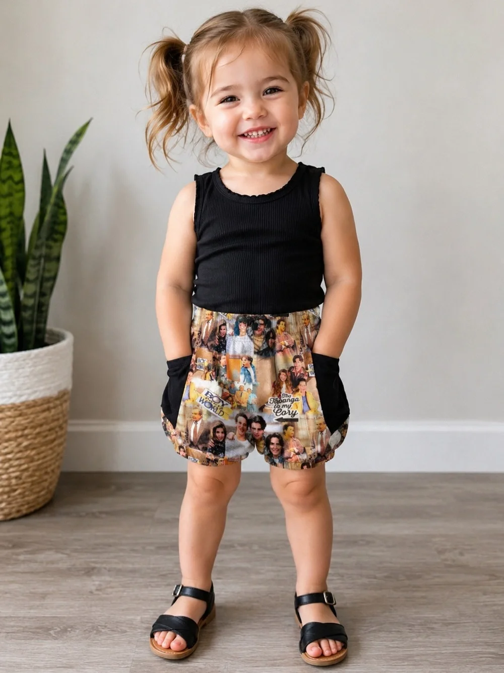 Baby Bums Shorts - Boy Meets World Bummies - Size 2T - Boutique - Collectors